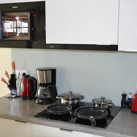 Srebrny Z Garazem Apartamento