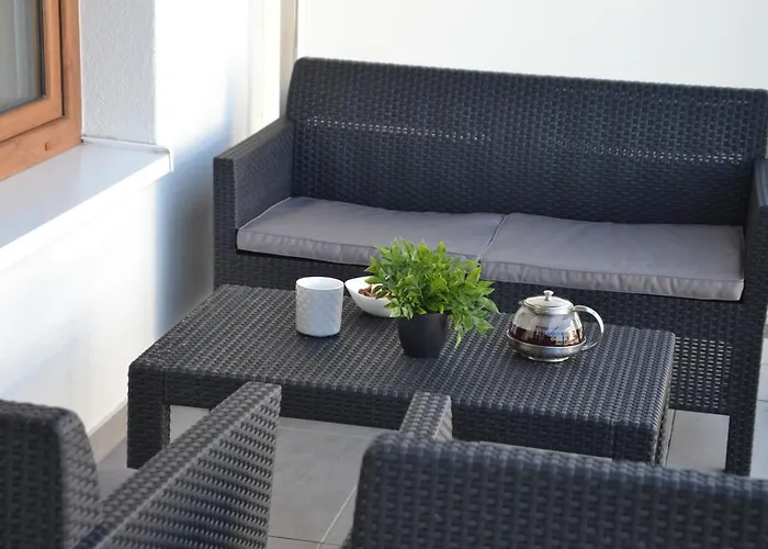 Srebrny Z Garazem דירה